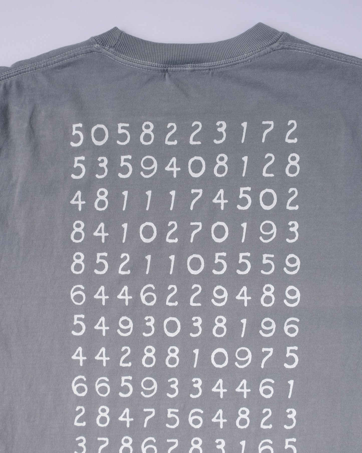 It's irrational! 260 decimal digits of pi t-shirt, March 14