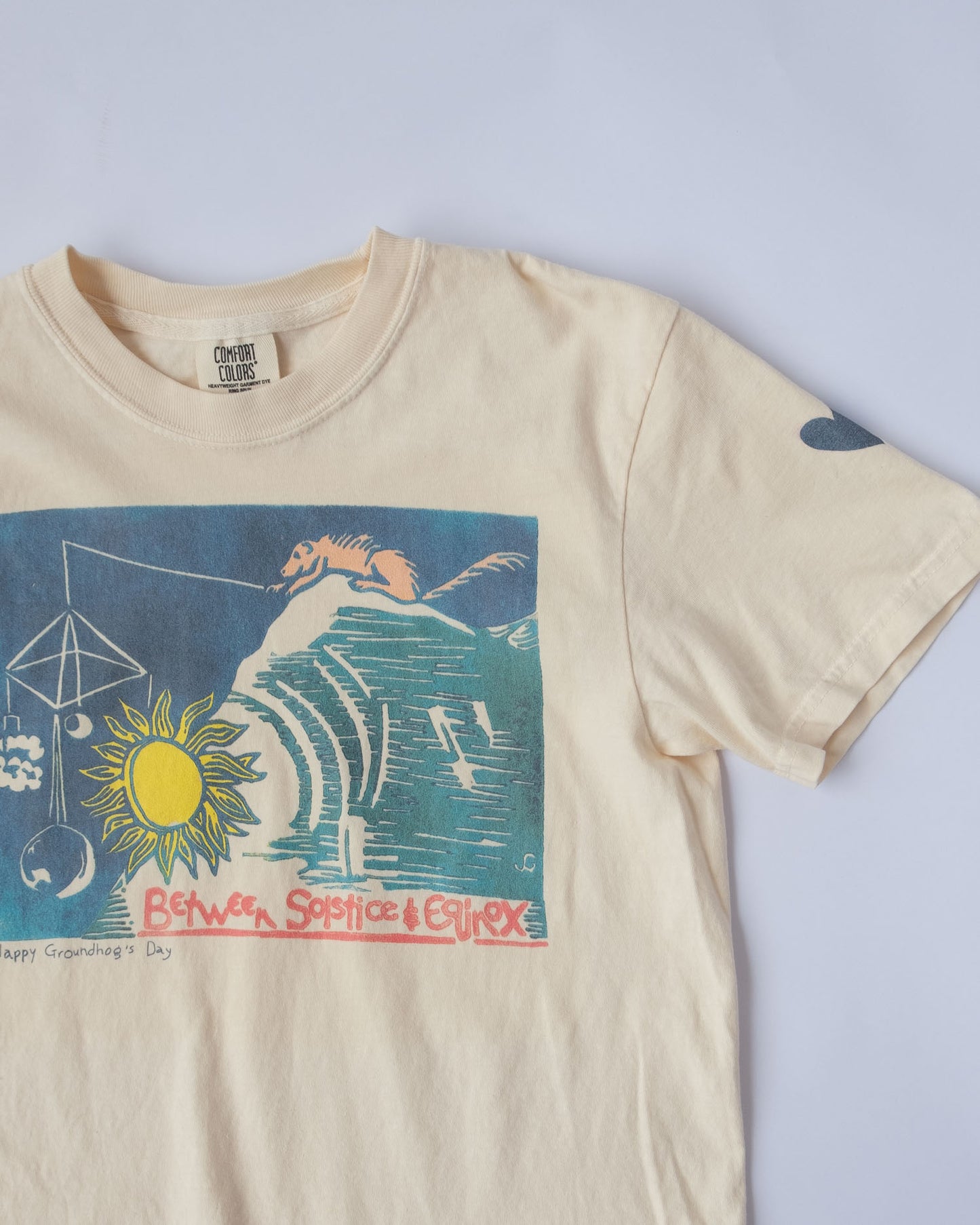 Between Solstice and Equinox, Groundhog's Day T-Shirt ♡ February 2