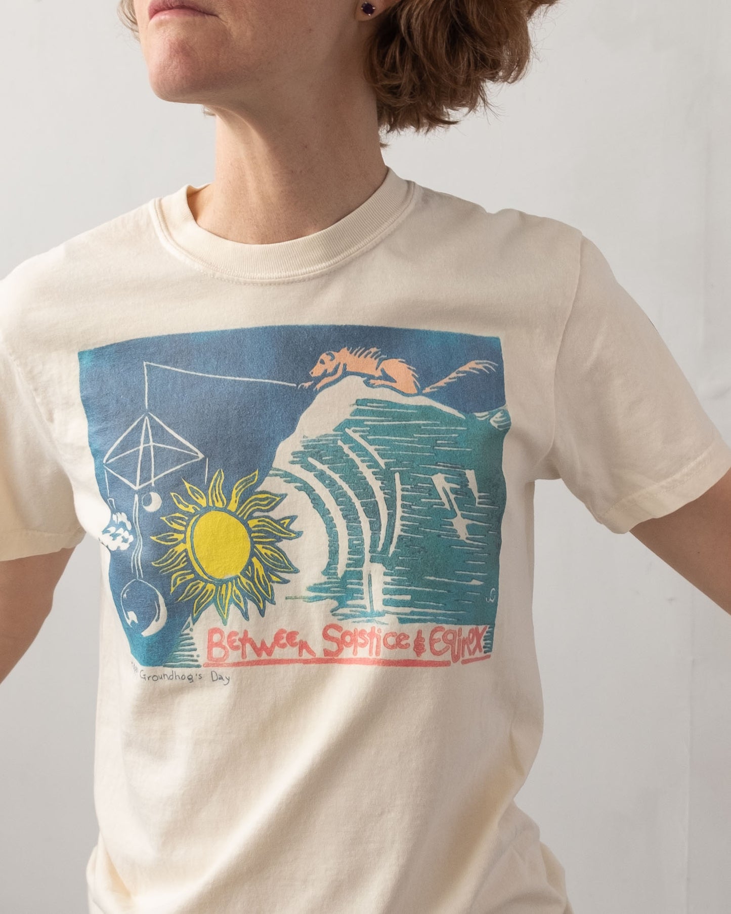 Between Solstice and Equinox, Groundhog's Day T-Shirt ♡ February 2